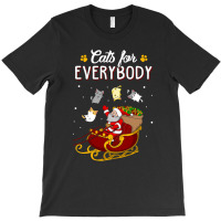 Cats For Everybody Cat Christmas Ugly Christmas Long Sleeve T-shirt | Artistshot