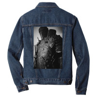 Dreadnought Armour Proof Of Concept Film Backer Bw Classic  Summer Ret Men Denim Jacket | Artistshot