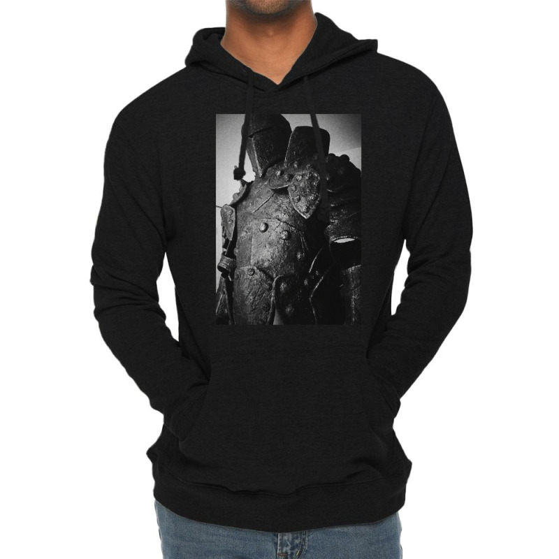 Dreadnought Armour Proof Of Concept Film Backer Bw Classic  Summer Ret Lightweight Hoodie | Artistshot