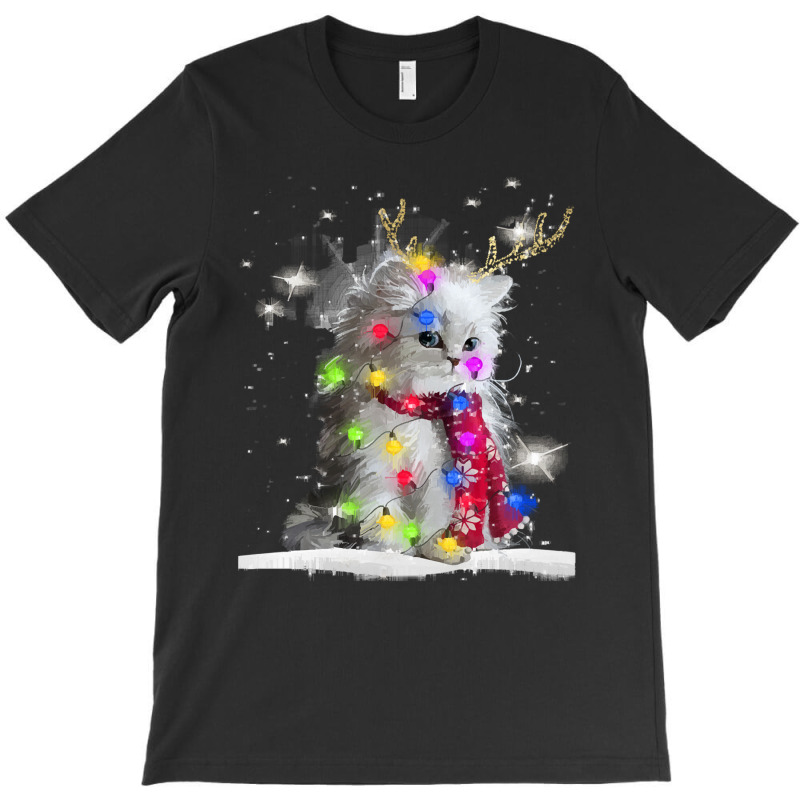 Christmas Cat Cute Baby Cat Christmas T-shirt | Artistshot