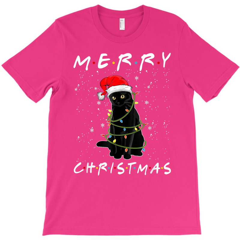 Christmas Cat For Men Funny Cat Christmas Pajama Decoration T-shirt | Artistshot