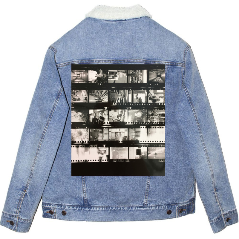 Film Negatives Classic Summer Nostalgia Unisex Sherpa-lined Denim Jacket | Artistshot