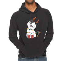 Christmas Cat Merry Christmas Cat Vintage Hoodie | Artistshot