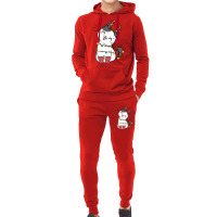 Christmas Cat Merry Christmas Cat Hoodie & Jogger Set | Artistshot