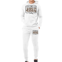 Leopard Only Talking To Jesus Today Christian Faith Cross T Shirt Hoodie & Jogger Set | Artistshot