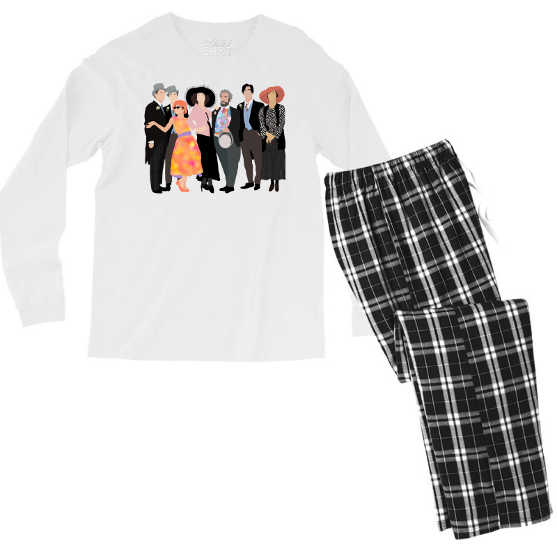 Four Weddings And A Funeral Classic Cute Cool Men's Long Sleeve Pajama Set | Artistshot