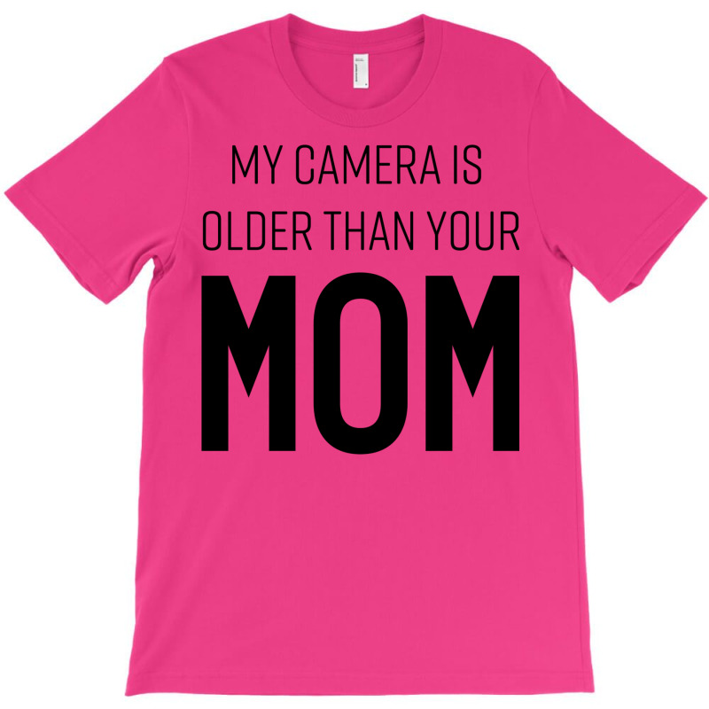 My Camera Is Older Than Your Mom Classic Yellow Blue T-shirt | Artistshot