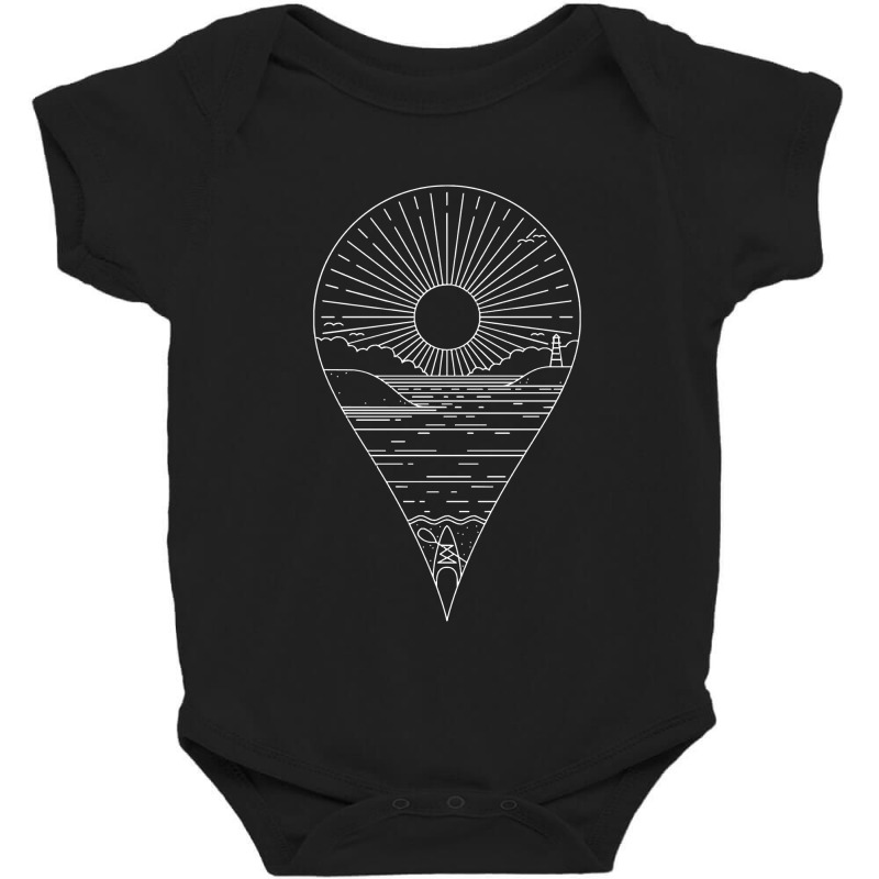 Heading Out Baby Bodysuit | Artistshot