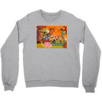 Colorful Tribute To Rankin Bass's Mad Monster Party Animated Musical C Crewneck Sweatshirt | Artistshot