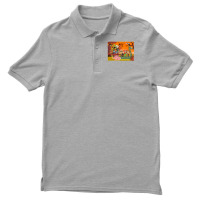 Colorful Tribute To Rankin Bass's Mad Monster Party Animated Musical C Men's Polo Shirt | Artistshot