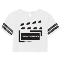 Film Cinematographer Black Classic  Yellow 70s Scorecard Crop Tee | Artistshot