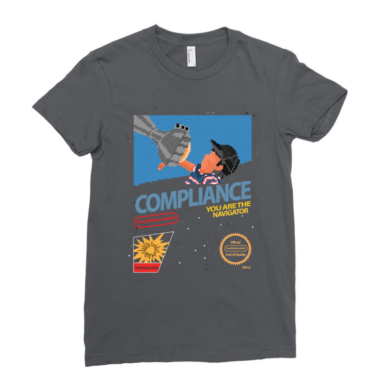 Compliance   Flight Of The Navigator Ladies Fitted T-Shirt by yaelimargidd | Artistshot