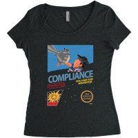 Compliance   Flight Of The Navigator Women's Triblend Scoop T-shirt | Artistshot