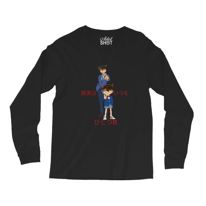 Detective Conan Long Sleeve Shirts by TinaPeterson | Artistshot