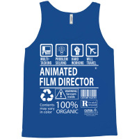 Animated Film Director T   Multitasking Certified Job Gift Item Tee  S Tank Top | Artistshot