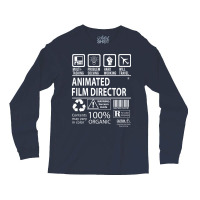 Animated Film Director T   Multitasking Certified Job Gift Item Tee  S Long Sleeve Shirts | Artistshot