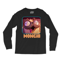 Monchi The Pug Painted Long Sleeve Shirts | Artistshot