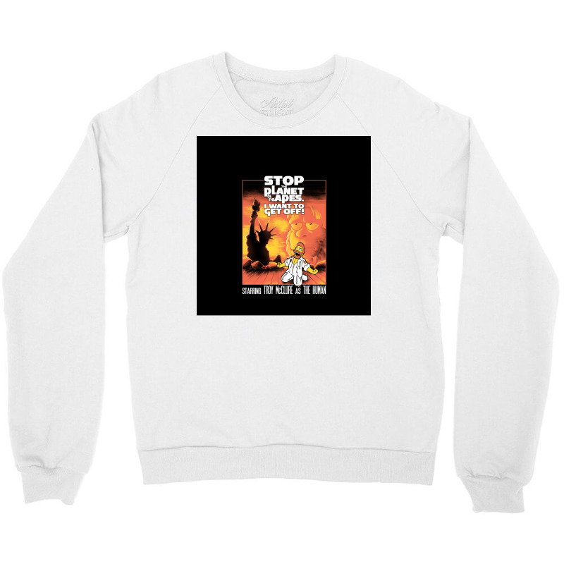 Stop The Planet... The Musical Chiffon Top Girl Nostalgia Crewneck Sweatshirt | Artistshot