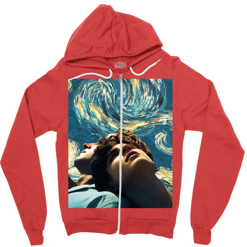 Copy Of Call Me By Your Name™ X Starry Night Zipper Hoodie by yaelimargidd | Artistshot