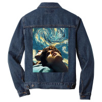 Copy Of Call Me By Your Name™ X Starry Night Men Denim Jacket | Artistshot