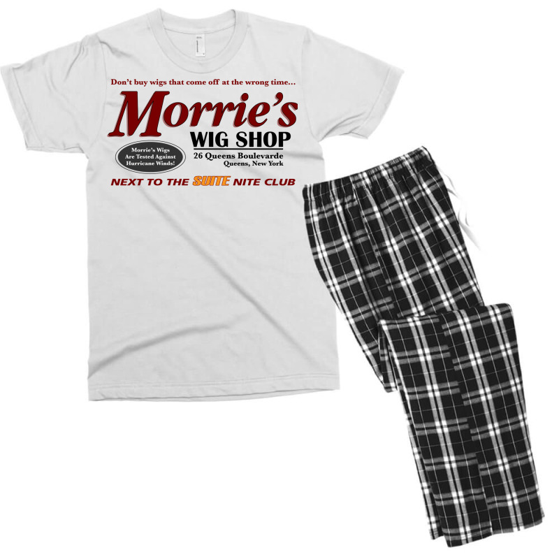 Morrie’s Wig Shop Men's T-shirt Pajama Set by damblydutcan | Artistshot