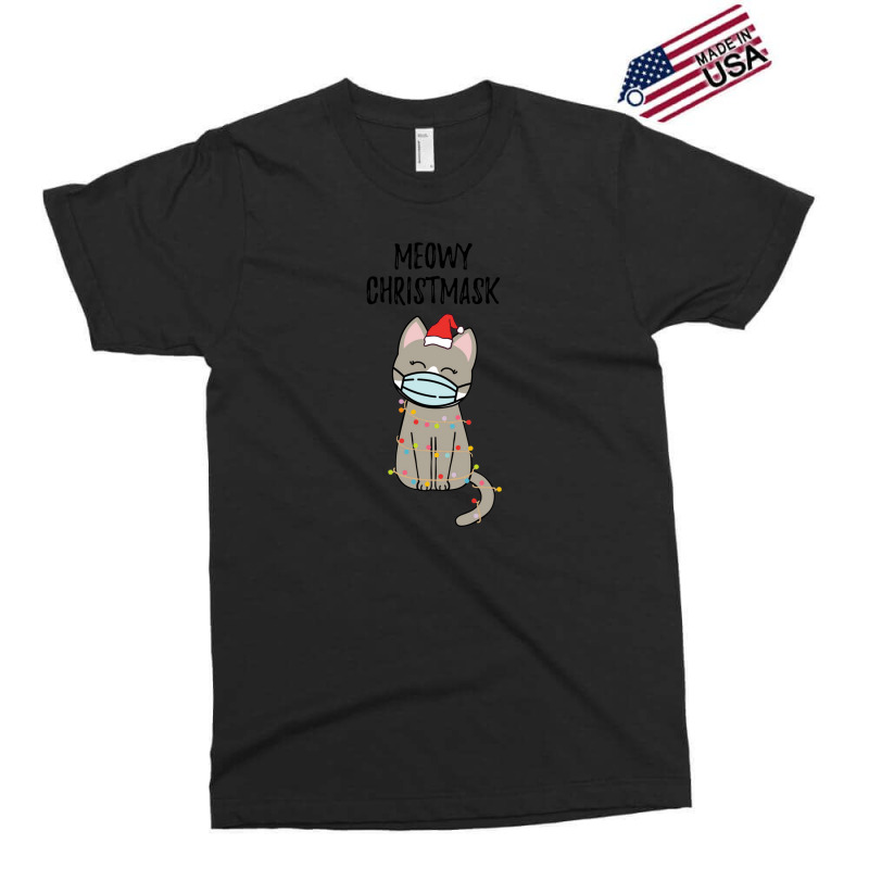 Meowy Christmask Cute Christmas Ca Exclusive T-shirt | Artistshot