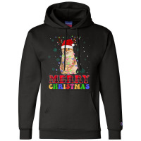 Merry Christmas Cat Gift Men Women Kids Funny Cat Christmas Champion Hoodie | Artistshot