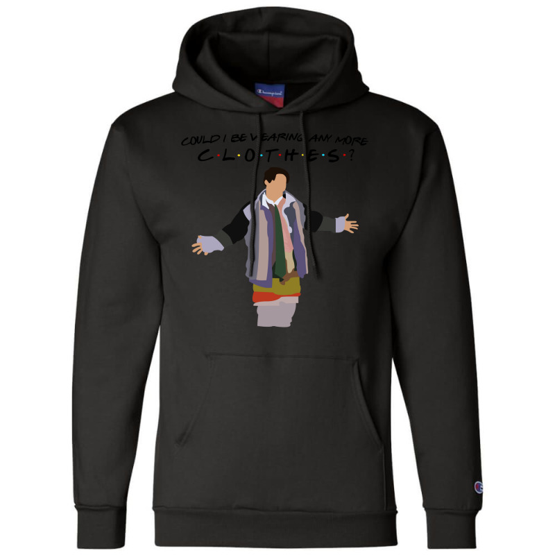 Could I Be Wearing Any More Clothes Champion Hoodie by yaelimargidd | Artistshot