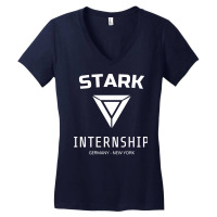 Stark Internship Women's V-neck T-shirt | Artistshot