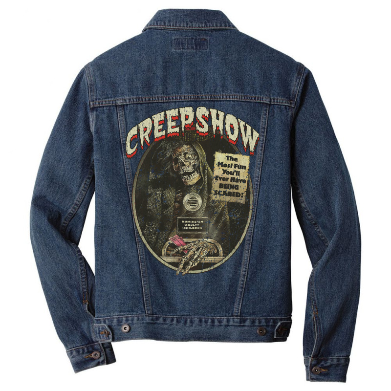 Creepshow 1982 Men Denim Jacket by yaelimargidd | Artistshot