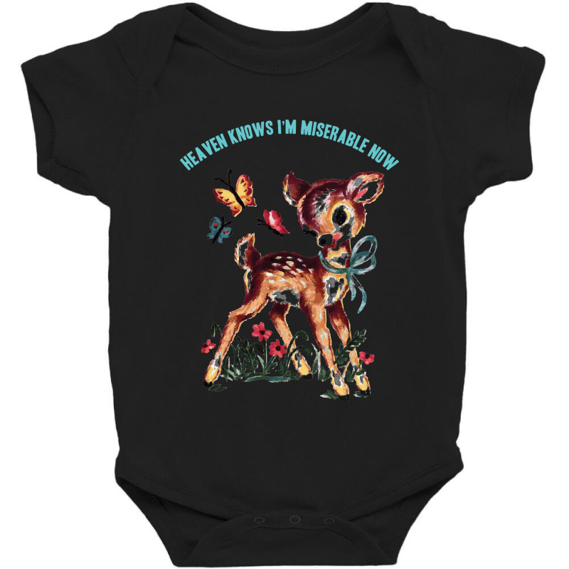 Heaven Knows Im A Miserable Now The Smiths Baby Bodysuit by MeganArtist | Artistshot