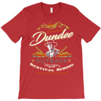 Crocodile Dundee Outback Survival School T-shirt | Artistshot