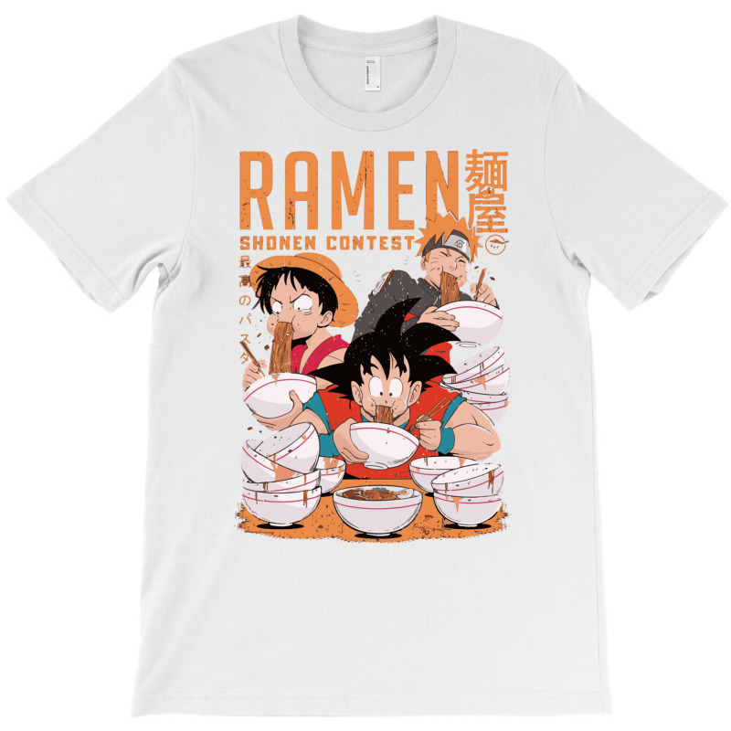 Ramen Shonen Contest T-Shirt by damblydutcan | Artistshot