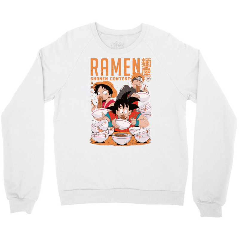 Ramen Shonen Contest Crewneck Sweatshirt by damblydutcan | Artistshot