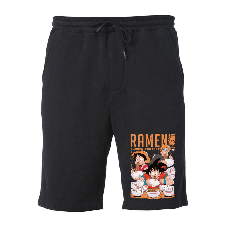 Ramen Shonen Contest Fleece Short by damblydutcan | Artistshot