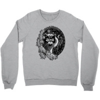 Yule Cat Jolakotturinn Icelandic Christmas Cat Crewneck Sweatshirt | Artistshot