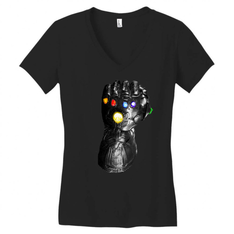 Infinity Gauntlet Women's V-Neck T-Shirt by ziyarmestin0 | Artistshot