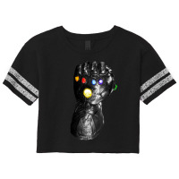 Infinity Gauntlet Scorecard Crop Tee | Artistshot