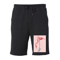 Sneaker Flamingo Fleece Short | Artistshot