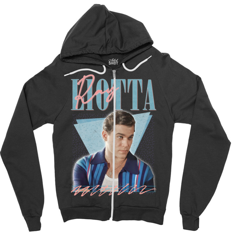 Ray Liotta Zipper Hoodie by damblydutcan | Artistshot