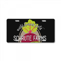 World Famous Beets Schrute Farms Beer Co License Plate | Artistshot