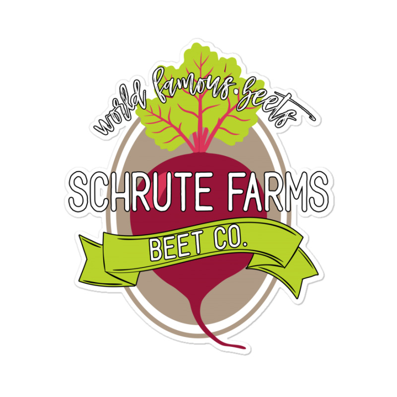 World Famous Beets Schrute Farms Beer Co Sticker | Artistshot