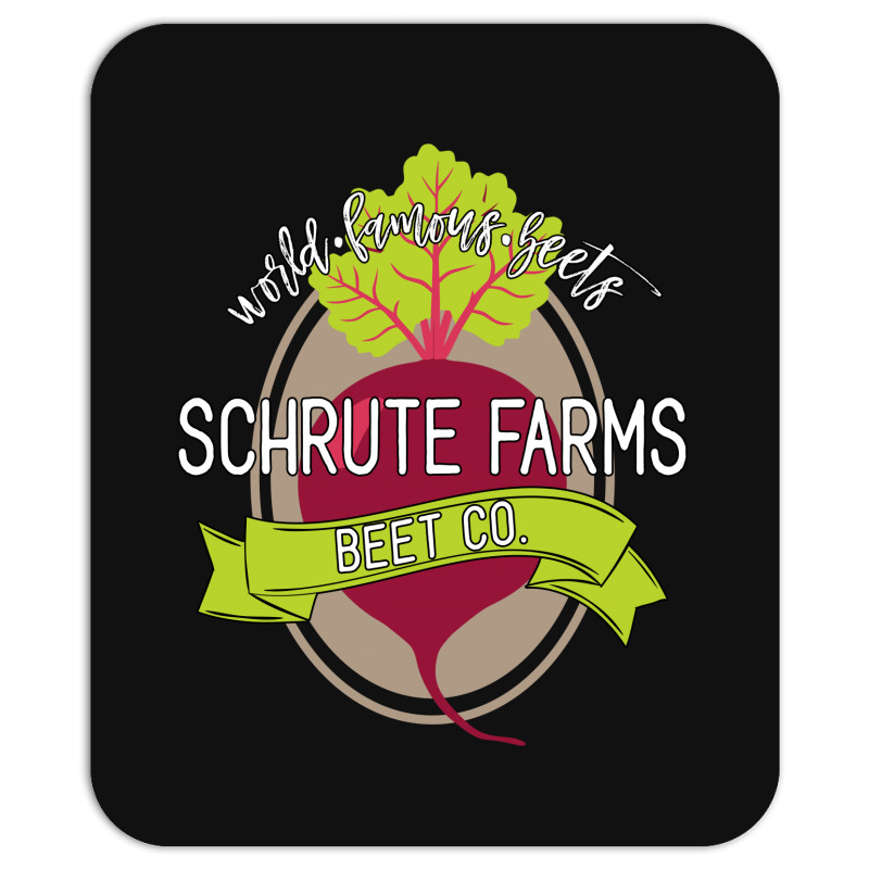 World Famous Beets Schrute Farms Beer Co Mousepad | Artistshot