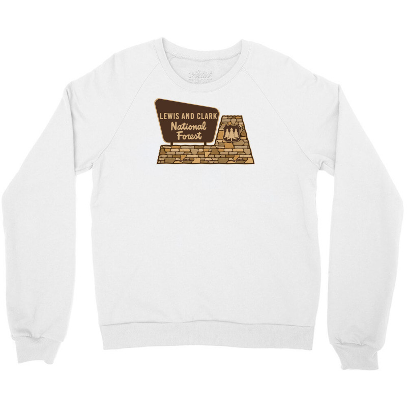 Lewis And Clark Crewneck Sweatshirt by Carmela C Hernandez | Artistshot