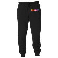 Dominic Name Art Rainbow Colorful Unisex Jogger | Artistshot