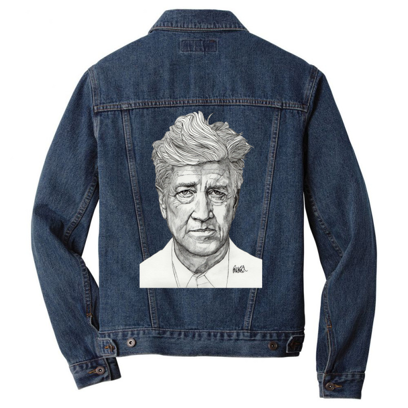 David Lynch Men Denim Jacket by yaelimargidd | Artistshot