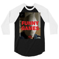 Funny Games Classic  Stars Green 3/4 Sleeve Shirt | Artistshot