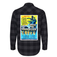 House Of Frankenstein  Vintage Universal Horror Film Poster Classic  T Flannel Shirt | Artistshot