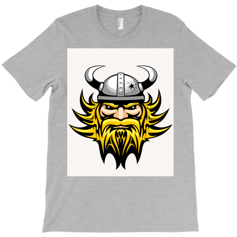 Cool Helmet Viking Beard  80s Aesthetic T-shirt | Artistshot