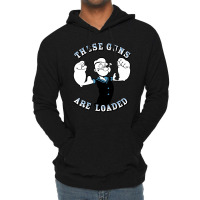 These Guns Power Arm Are Loaded Lightweight Hoodie | Artistshot